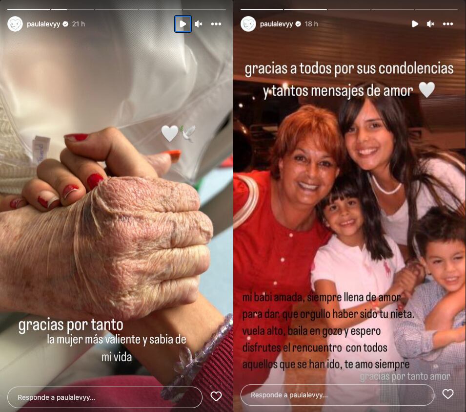 Paula Levy se despide de Talina Fernández