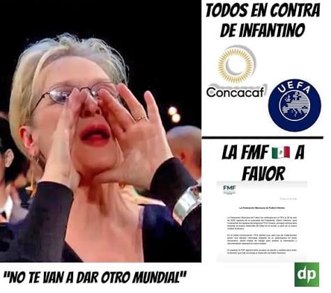 La FMF no quiere problemas con la FIFA