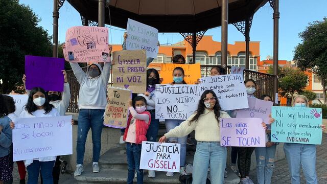 Protesta por el feminicidio de Gissela
