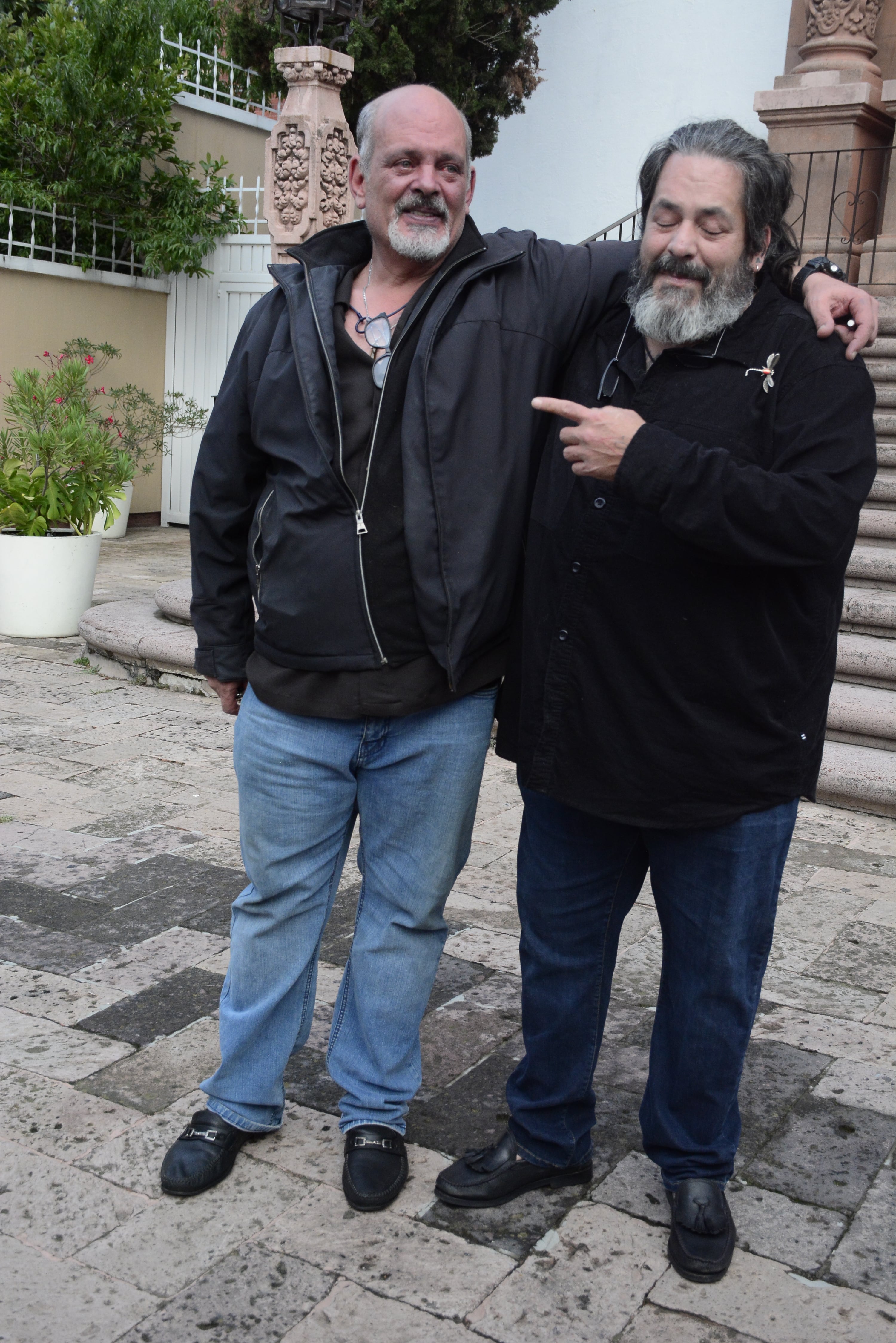 Jorge Levy y Patricio Levy, hijos de Talina Fernández