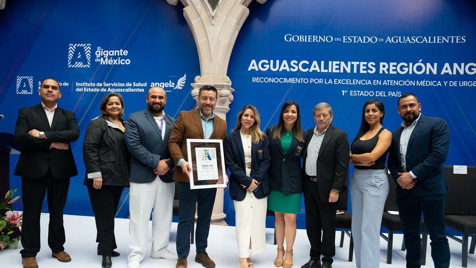 Aguascalientes se convierte en la primera “Región Angels” de México tras alcanzar nivel Diamante en atención de infarto cerebral