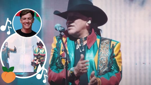 VIDEO: Bronco y Guaynaa se avientan divertido remix de Con zapatos de tacón y Rebota en concierto