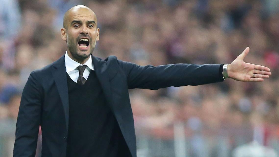 Pep Guardiola.