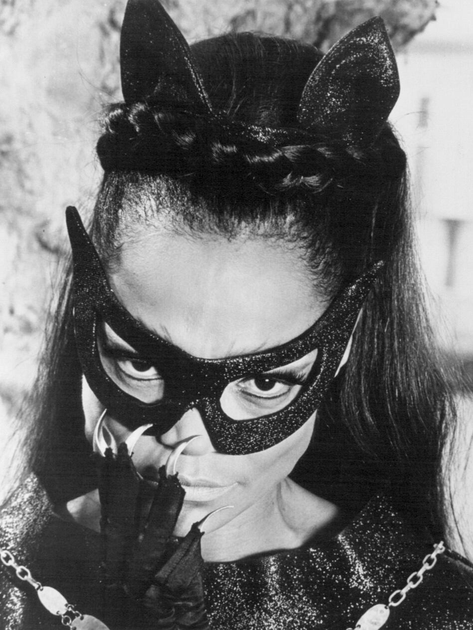 Eartha Kitt como Catwoman en 1966