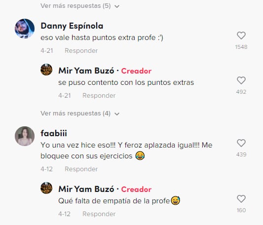 Reaccione al alumno que pide perdón con canción de Chayanne