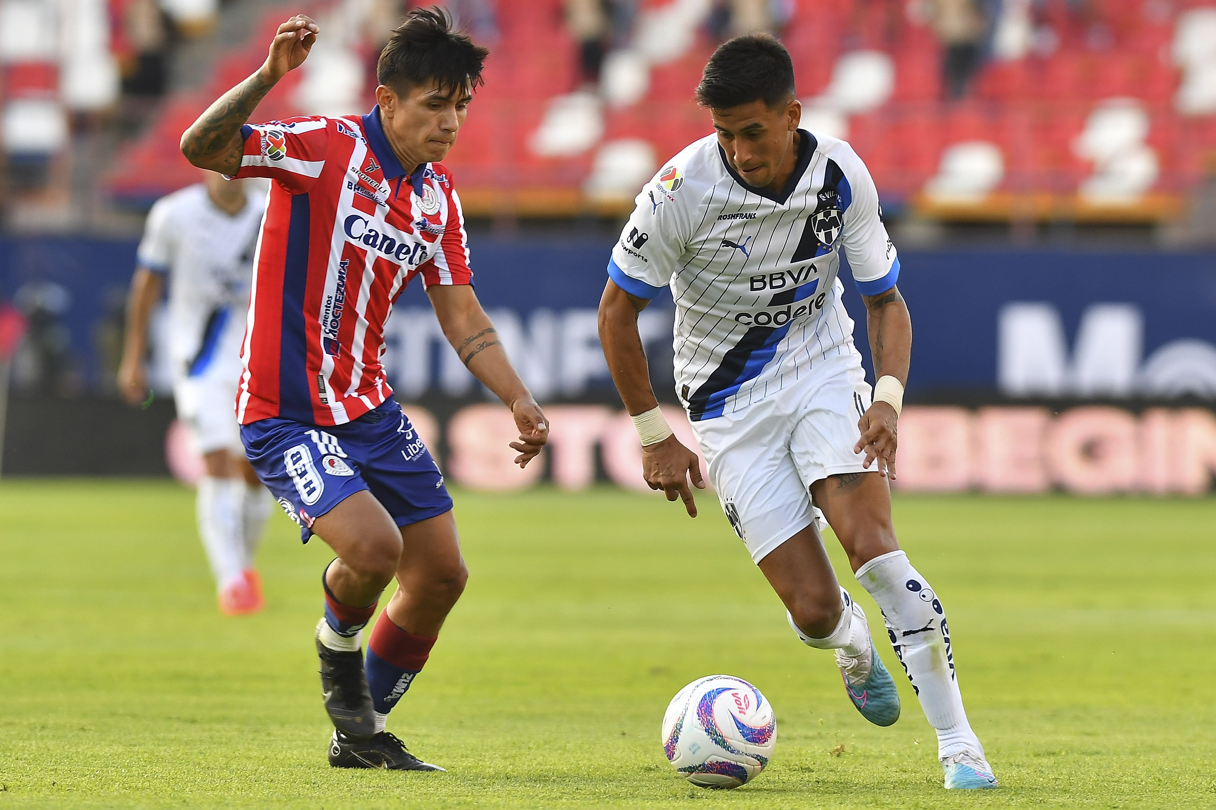 Atlético de San Luis vs Rayados de Monterrey.