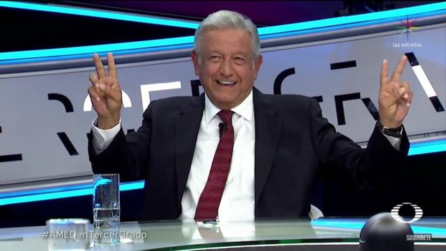 Andrés Manuel López Obrador en Tercer Grado.