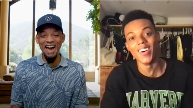 Will Smith reveló que Jabari Banks en videoconferencia