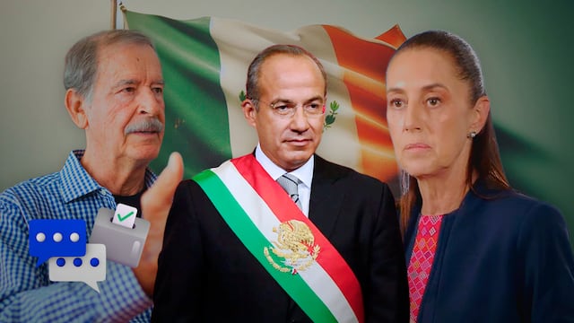 Vicente Fox sostiene a Sheinbaum que Calderón ganó la elección de 2006