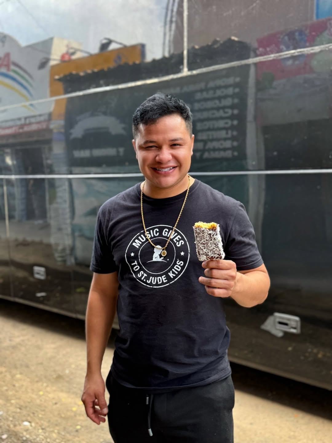 Rafa González, vocalista de Los Recoditos.