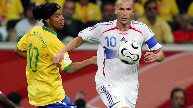 Zidane supera a Ronaldinho