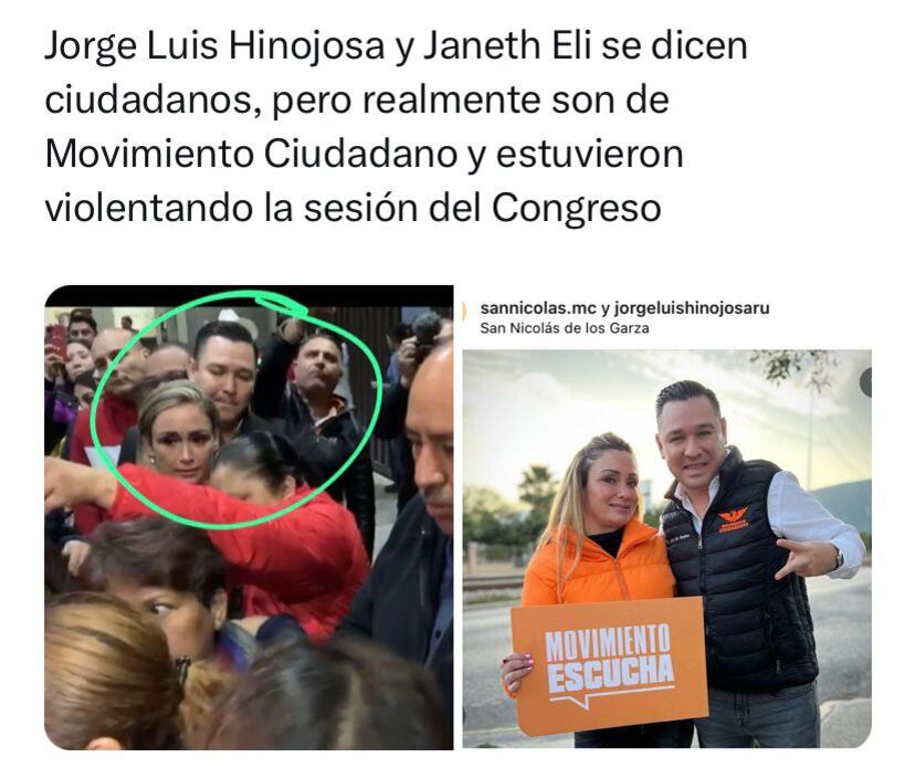 Porros en Congreso de Nuevo León