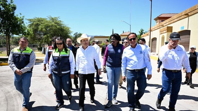 Alfonso Durazo impulsa saneamiento en Nogales.