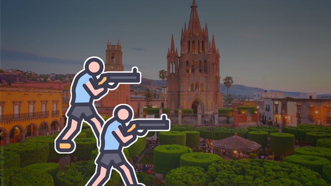 San Miguel de Allende: Balacera en plenas fiestas deja 2 muertos