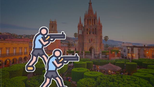Balacera en San Miguel de Allende