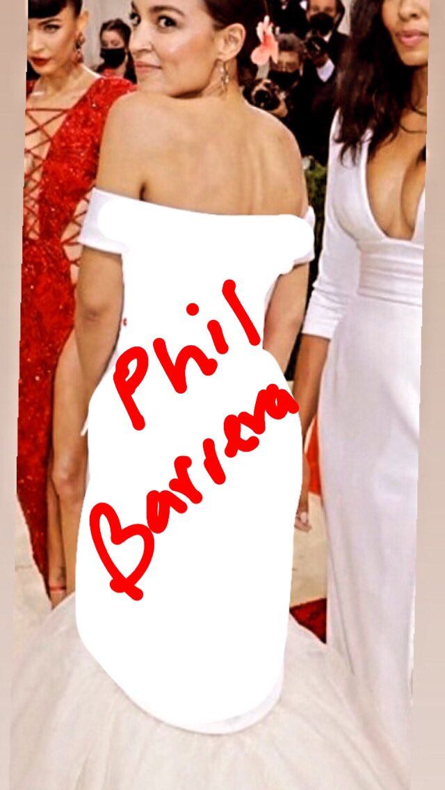 Memes sobre el vestido de Alexandria Ocasio-Cortez