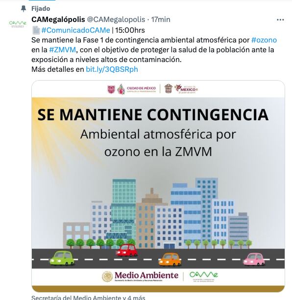 Se mantiene contingencia ambiental en el Estado de México hoy 27 de febrero