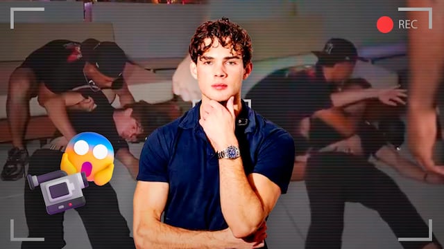 Clavicular convulsiona durante transmisión en vivo