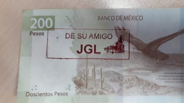 Billete del Chapo