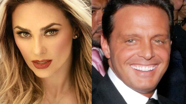 Aracely Arámbula y Luis Miguel