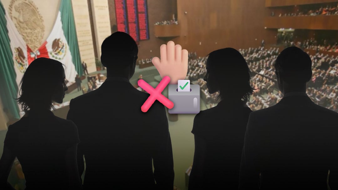 Lista de diputados que frenaron la reforma electoral