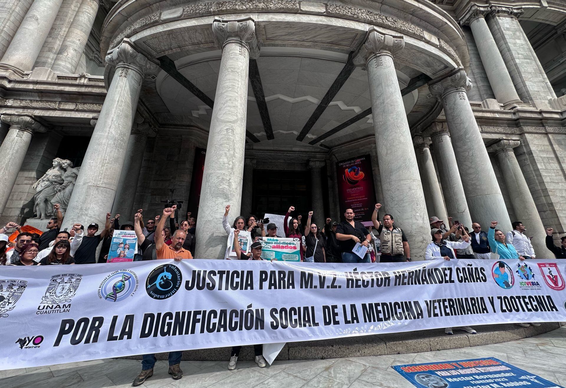 Veterinarios inician marchas y paro hoy 18 de febrero