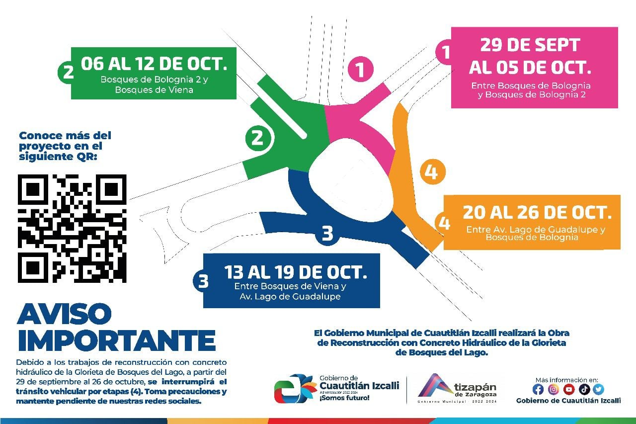 Karla Fiesco inicia rehabilitación de Glorieta de Bosques del Lago