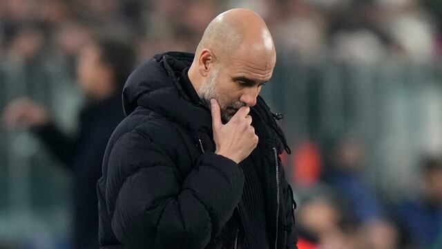 Pep Guardiola, técnico Manchester City