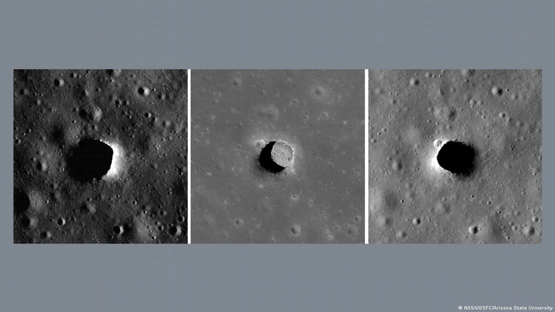 Marius Hill Pit en la Luna