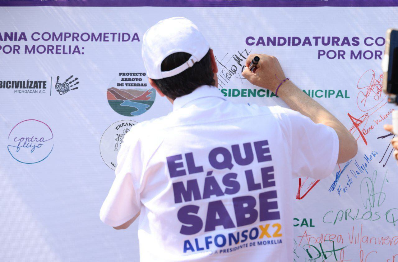 Alfonso Martínez, presidente municipal de Morelia