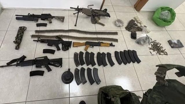 La cifra de armas decomisadas en 100 días de gobierno de Claudia Sheinbaum