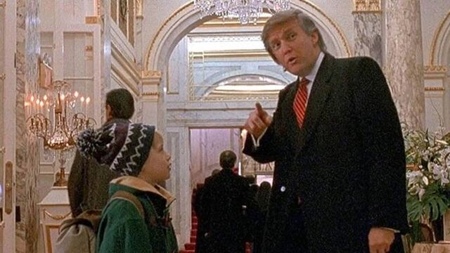 Trump se queja de "censura" en su aparición en "Mi Pobre Angelito 2".