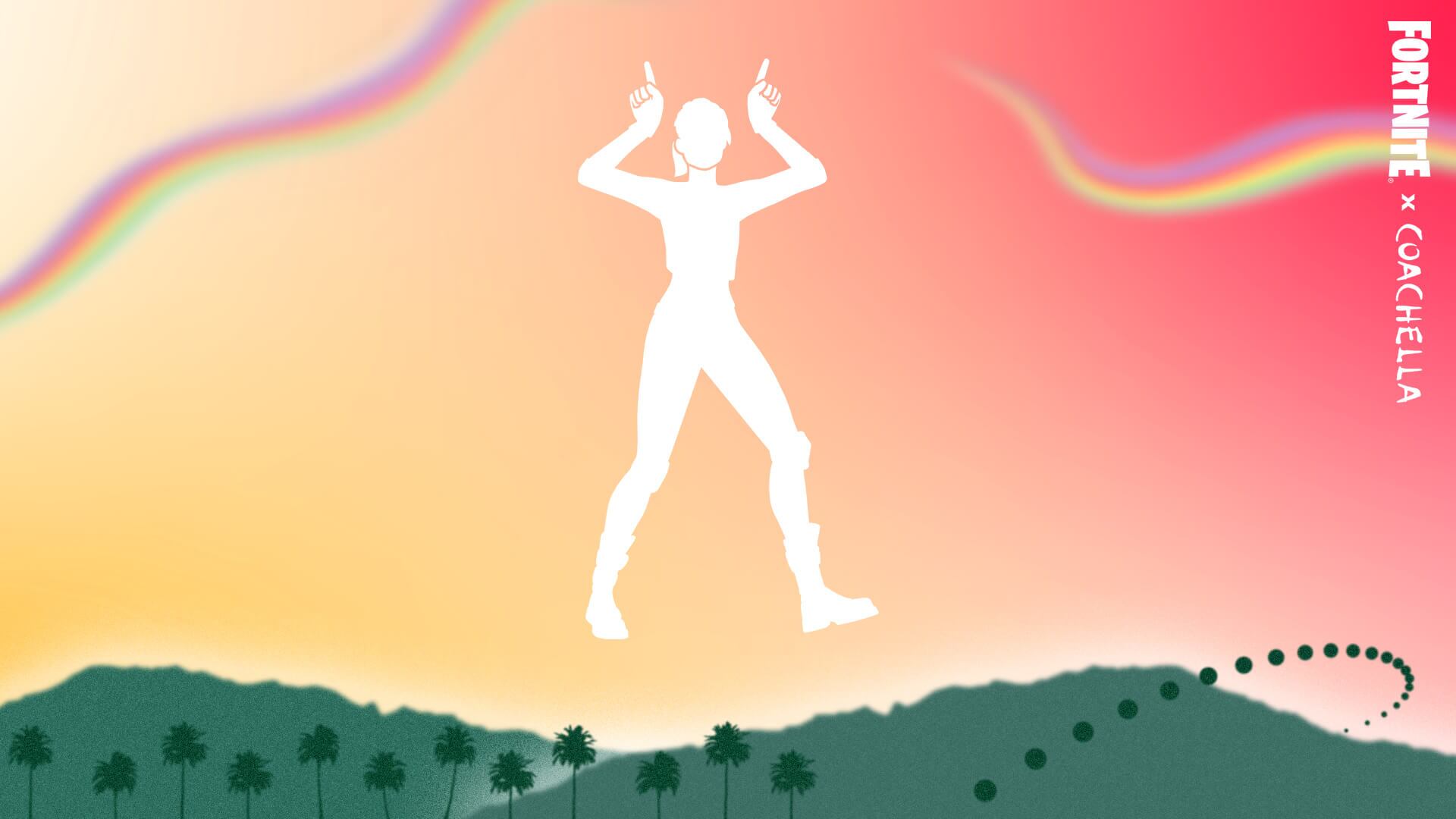 Gestos Fortnite x Coachella