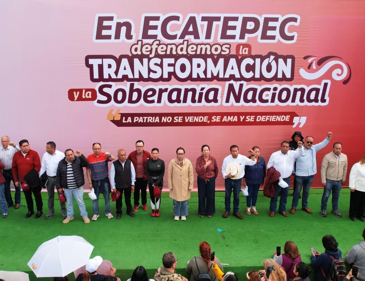 Azucena Cisneros llama a defender la soberanía y la vida pública honesta