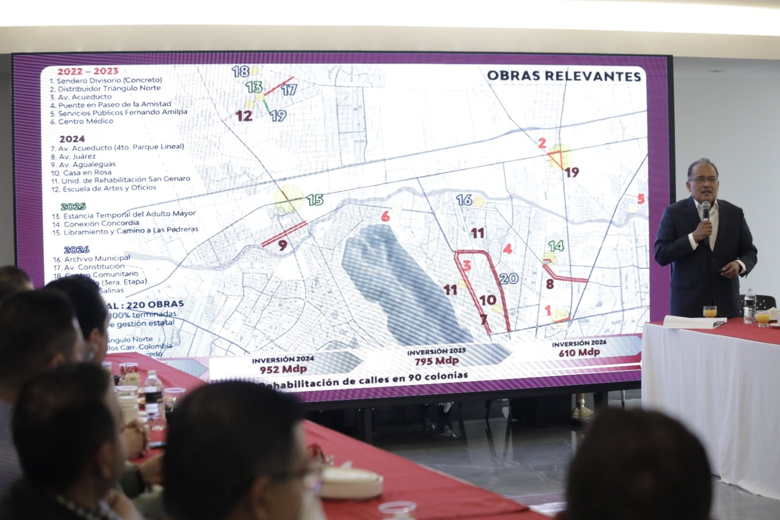 Escobedo capta 5 mil mdd en inversión; Andrés Mijes destaca crecimiento con orden.