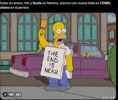 Memes sismo y lluvia en CDMX