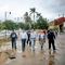 Cuitláhuac García llega a Tlacotalpan para evaluar acciones por inundaciones