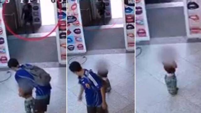 Abandonan a su hijo.