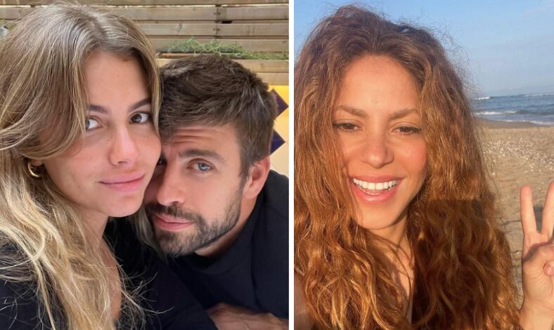 Clara Chía y Gerard Piqué / Shakira