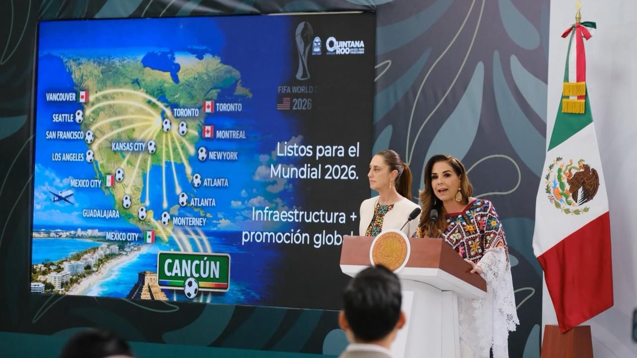 Mara Lezama destaca avances en Quintana Roo durante conferencia en Cancún