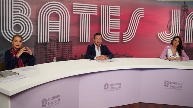 Ofenden a Pablo Lemus en el Debate Jalisco 2024 y ante respuesta lo acusan de “machista”
