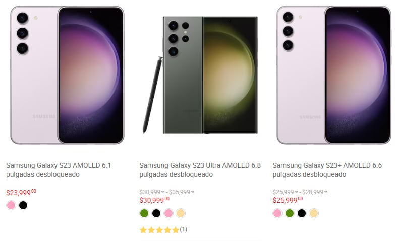 Samsung Galaxy S23 de oferta en Liverpool