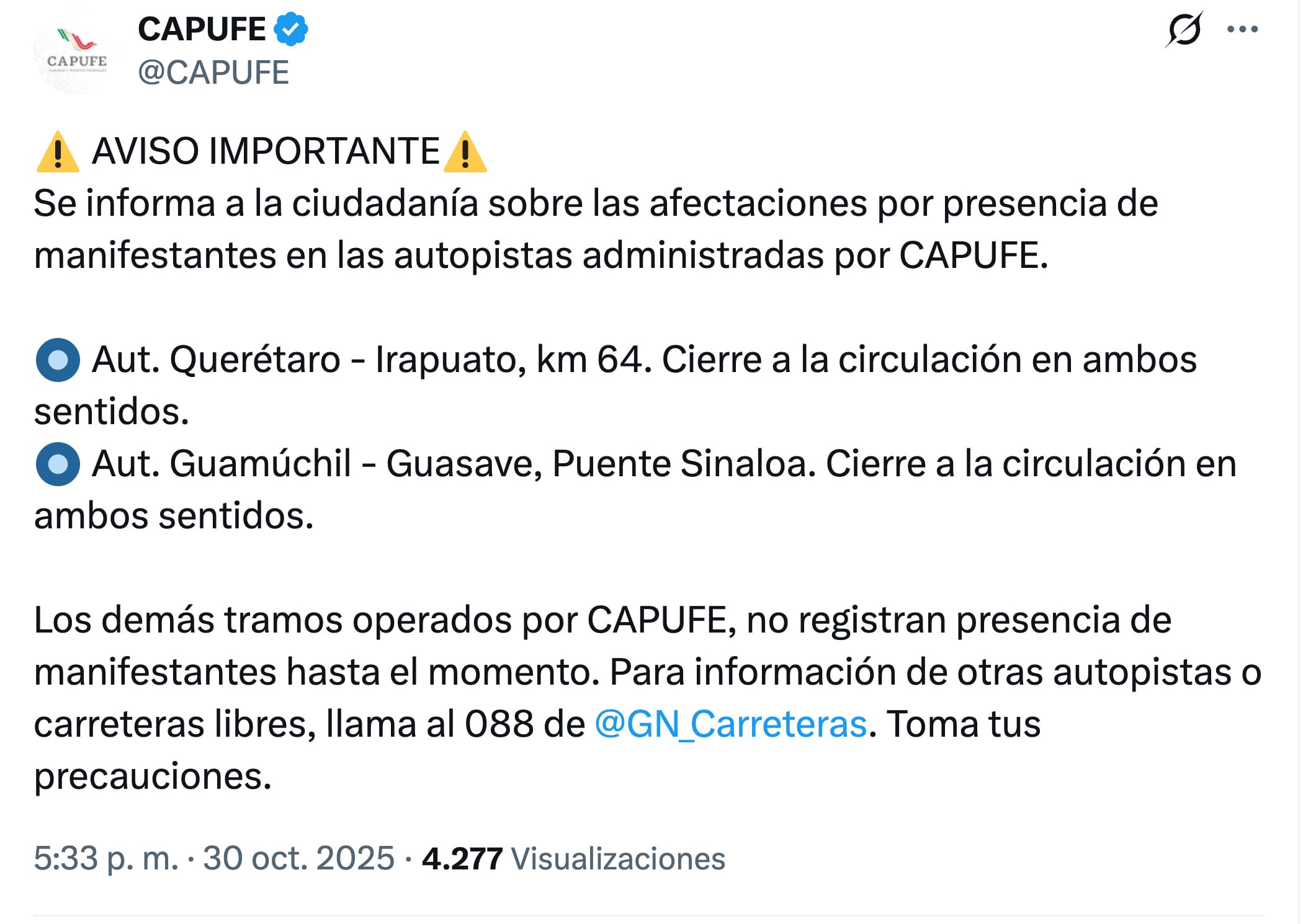 Bloqueos de agricultores