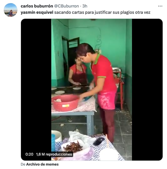 Memes a Yasmín Esquivel por plagio de tesis de Doctorado