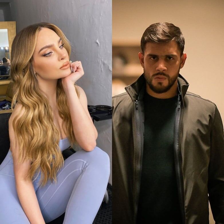 Belinda y Yair Rodríguez.