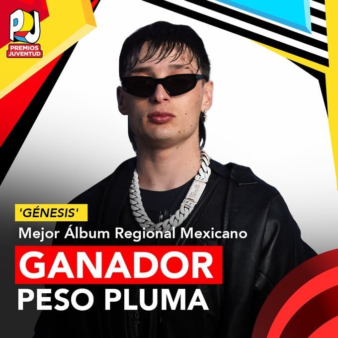 Ganadora a Mejor Álbum Regional Mexicano en los Premios Juventud 2024