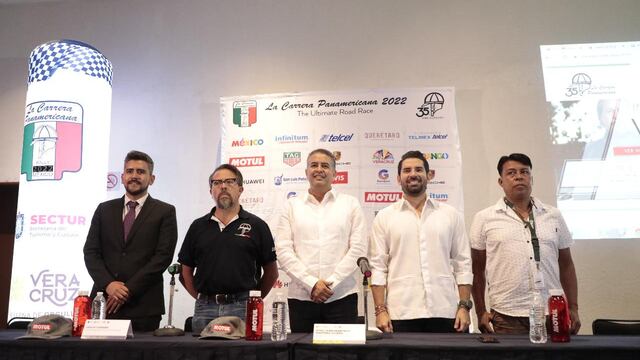 Anuncio de la Carrera Panamericana en Veracruz