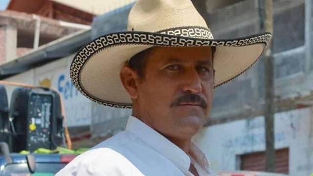 César Arturo Valencia Caballero, alcalde de Aguililla.