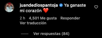 Juan de Dios Pantoja apoya a su esposa Kimberly Loaiza