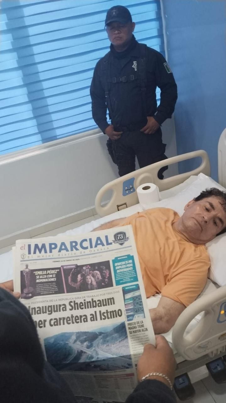 Circuló una fotografía de Juan Antonio Vera Carrizal el 24 de enero de 2025